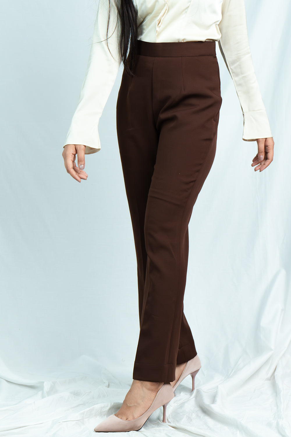 Timeless Chic: Brown Flare Pants for Effortless Style