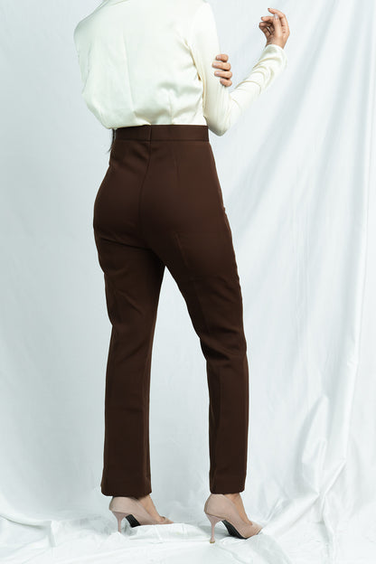 Timeless Chic: Brown Flare Pants for Effortless Style